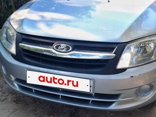 2013 Lada (ВАЗ) Granta I, голубой, 405000 рублей, вид 3
