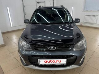 2016 Lada (ВАЗ) Kalina Cross II, серый, 687000 рублей, вид 3