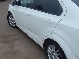 2012 Chevrolet Aveo II, белый, 858000 рублей, вид 5