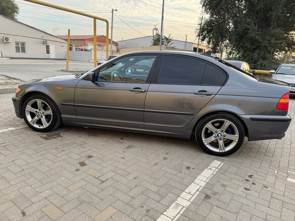 2002 BMW 3 серии 325i IV (E46) Рестайлинг, серый, 750000 рублей - вид 2