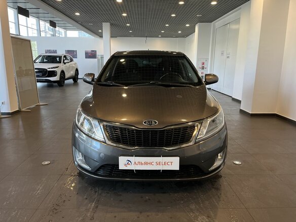 2012 Kia Rio III, серый, 600000 рублей - вид 7