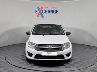 2016 Lada (ВАЗ) Granta I, белый, 439000 рублей, вид 2