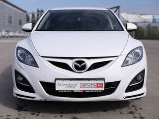 2010 Mazda 6 II (GH) Рестайлинг, белый, 670000 рублей, вид 2