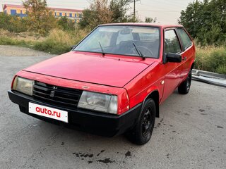 1991 Lada (ВАЗ) 2108, красный, 65000 рублей, вид 2