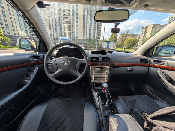 2006 Toyota Avensis II, серебристый - вид 4