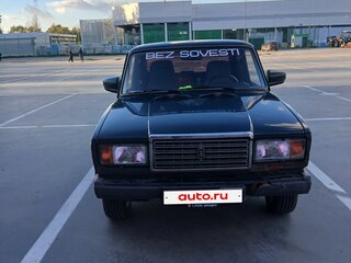 2007 Lada (ВАЗ) 2107, зелёный, 95000 рублей, вид 1
