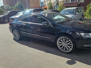 2012 Volkswagen Passat CC I, чёрный, 1150000 рублей, вид 3