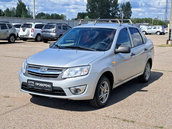 2015 Lada (ВАЗ) Granta I, серебристый