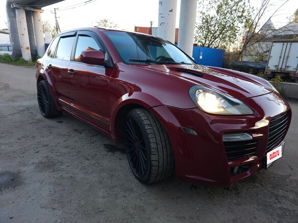 2008 Porsche Cayenne S I Рестайлинг (957), пурпурный, 1460000 рублей - вид 8