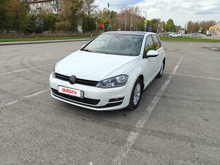 2013 Volkswagen Golf VII, белый, 1250000 рублей, вид 2