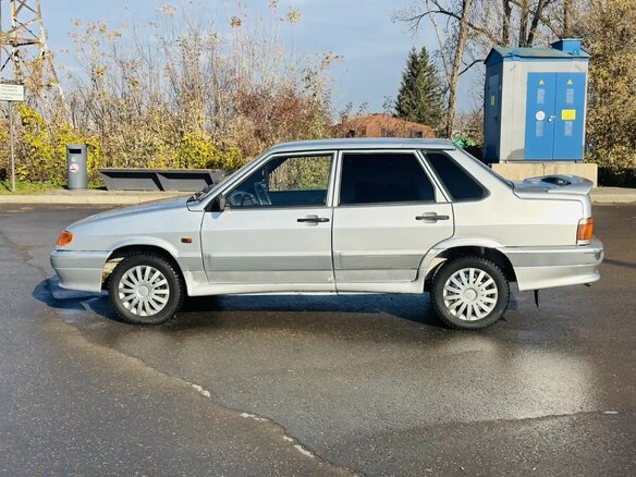 2003 Lada (ВАЗ) 2115, серебристый, 125000 рублей - вид 8