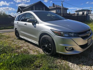 2010 Honda Stream II Рестайлинг, серый, 1600000 рублей, вид 1