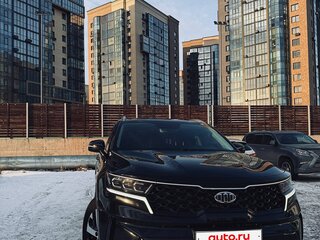 2021 Kia Sorento IV, чёрный, 3890000 рублей, вид 3