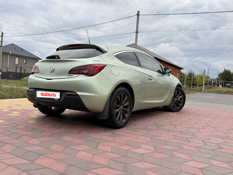 2012 Opel Astra GTC J Рестайлинг, зелёный, 1060000 рублей, вид 3