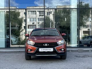 2018 Lada (ВАЗ) Vesta SW Cross I, оранжевый, 910000 рублей, вид 2