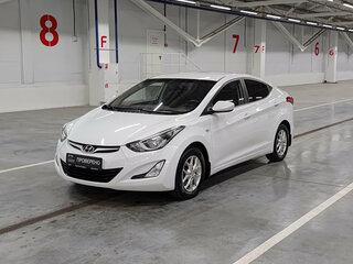 2015 Hyundai Elantra V (MD) Рестайлинг, белый, 1045000 рублей, вид 1