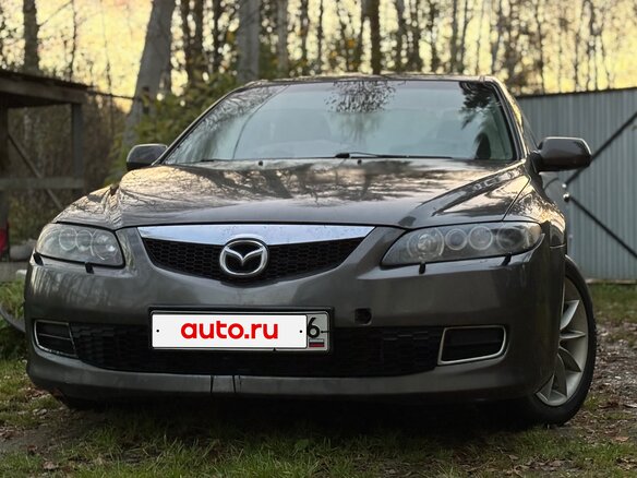 2006 Mazda 6 I (GG) Рестайлинг, серый, 400000 рублей