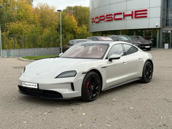 2024 Porsche Taycan 4S I Рестайлинг, серый, 19690000 рублей - вид 8