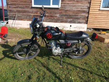 2021 Regulmoto RM125, чёрный, 70000 рублей, вид 2