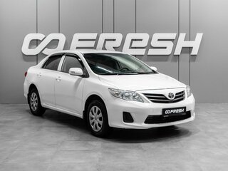 2011 Toyota Corolla X (E140, E150) Рестайлинг, белый, 900000 рублей, вид 1