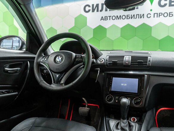 2008 BMW 1 серии 118i I (E81/E82/E87/E88) Рестайлинг, чёрный - вид 14