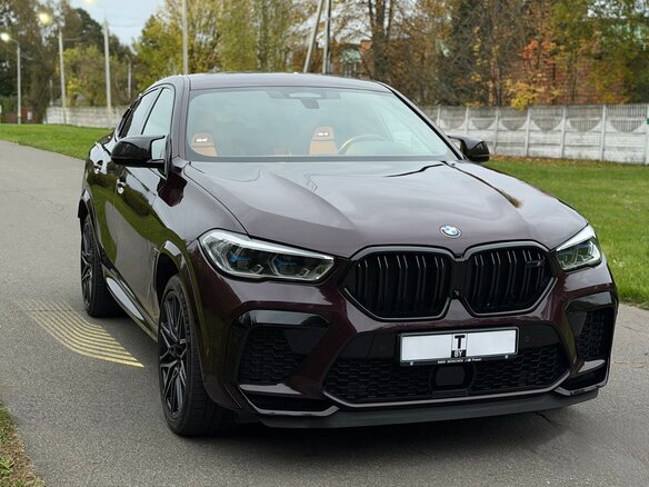2020 BMW X6 M Competition III (F96), фиолетовый, 9600000 рублей - вид 30