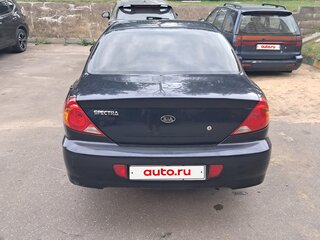 2009 Kia Spectra I Рестайлинг 2, синий, 405000 рублей, вид 4