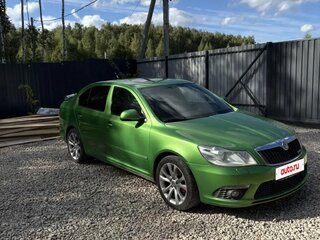 2012 Skoda Octavia RS II Рестайлинг, зелёный, 1222000 рублей, вид 1