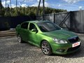2012 Skoda Octavia RS II Рестайлинг, зелёный, 1180000 рублей