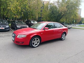 2006 Audi A4 III (B7), красный, 800000 рублей, вид 3