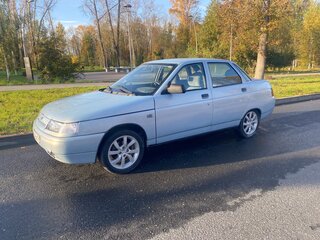 2005 Lada (ВАЗ) 2110, голубой, 160000 рублей, вид 4