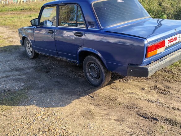 2006 Lada (ВАЗ) 2107, синий - вид 2