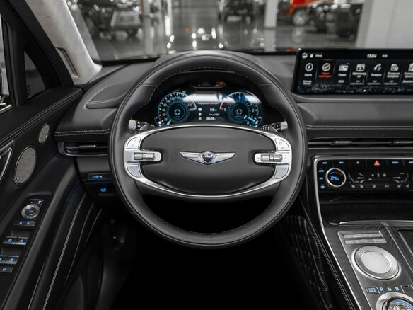 2021 Genesis GV80 I, синий, 7900000 рублей - вид 8