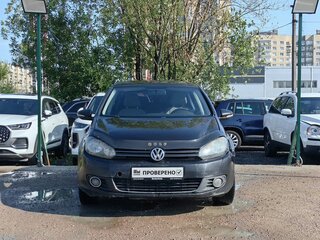 2009 Volkswagen Golf VI, чёрный, 284900 рублей, вид 2