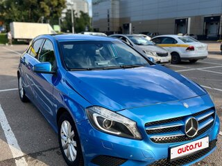 2013 Mercedes-Benz A-Класс 180 III (W176), голубой, 1200000 рублей, вид 4