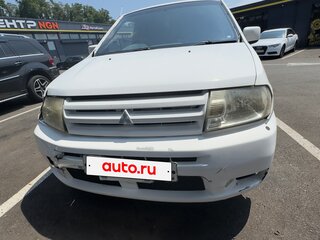 2002 Mitsubishi Dingo I Рестайлинг, белый, 250000 рублей, вид 1