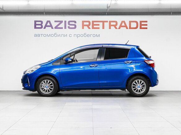 2017 Toyota Vitz III (XP130) Рестайлинг 2, синий, 1239000 рублей - вид 7