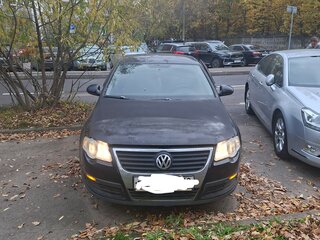 2008 Volkswagen Passat B6, чёрный, 350000 рублей, вид 3