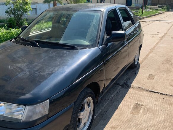 2007 Lada (ВАЗ) 2112, чёрный, 175000 рублей