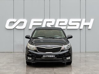 2016 Kia Rio III Рестайлинг, чёрный, 1080000 рублей, вид 3