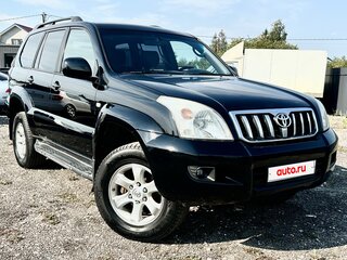 2006 Toyota Land Cruiser Prado 5-speed 120 Series, чёрный, 1530000 рублей, вид 1