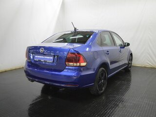 2018 Volkswagen Polo V Рестайлинг, синий, 1150000 рублей, вид 5