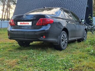 2008 Toyota Corolla X (E140, E150), чёрный, 750000 рублей, вид 2