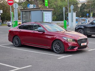 2017 Genesis G80 I, красный, 3200000 рублей, вид 4