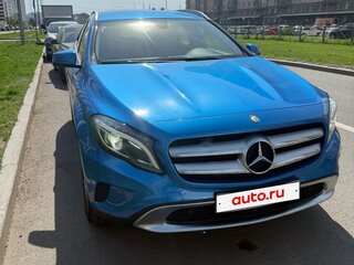 2016 Mercedes-Benz GLA 200 I (X156), голубой, 1829000 рублей, вид 3