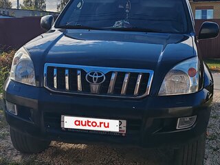 2004 Toyota Land Cruiser Prado 4-speed 120 Series, чёрный, 2150000 рублей, вид 1