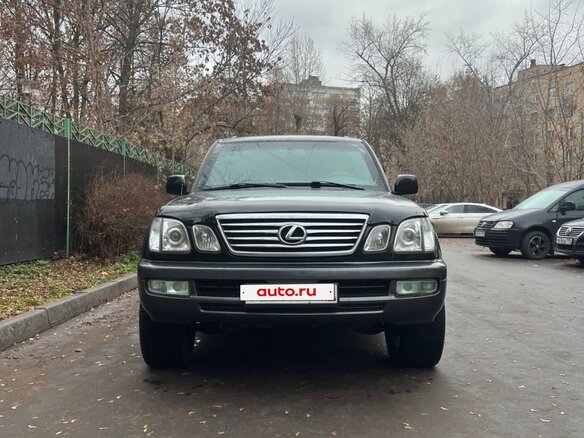 2007 Lexus LX 470 II Рестайлинг, чёрный, 2900000 рублей