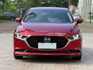 2023 Mazda 3 Axela IV (BP), красный, 1370000 рублей, вид 2
