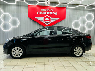2015 Kia Rio III Рестайлинг, чёрный, 977000 рублей, вид 5