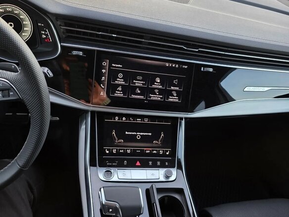 2023 Audi Q7 50 TDI II (4M) Рестайлинг, серый, 10500000 рублей - вид 26